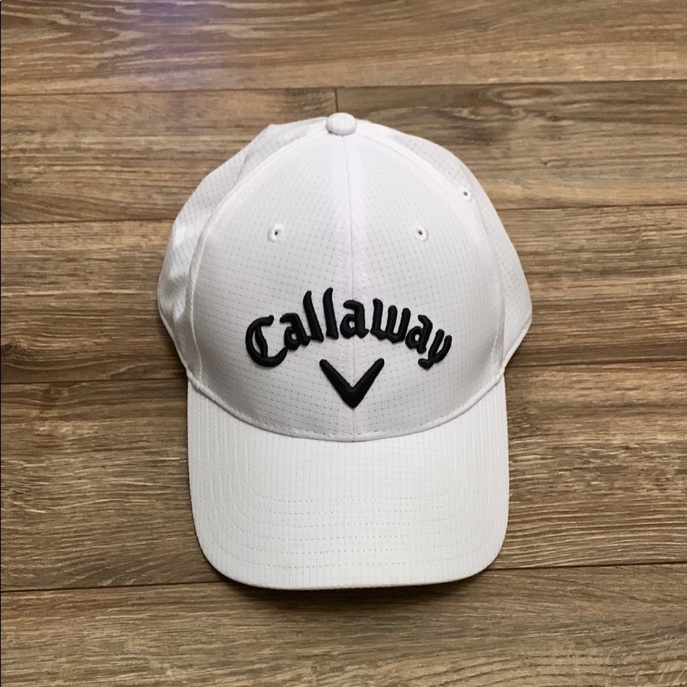 Callaway White Baseball Cap